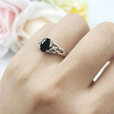 Oval Celtic Trinity Knot Ring