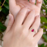 Two Piece CZ Ring