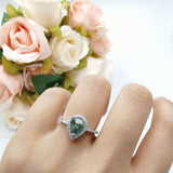 Art Deco Teardrop Pear Ring