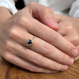 Round Halo Diamond Gold Ring