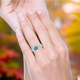 Two Piece Heart CZ Ring