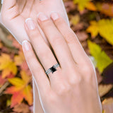 Princess Cut CZ Stackable Ring