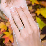 Princess Cut CZ Stackable Ring