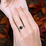 Moon & Star Ring