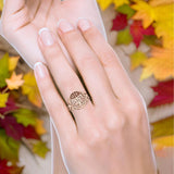Moon Sun Trinity Ring