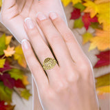 Moon Sun Trinity Ring