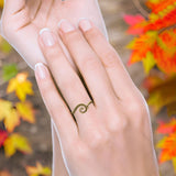  Oxidized Tentacle Octopus Ring