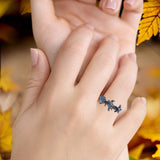 Seashell Turtle & Starfish Ring