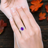 Art Deco Oval Natural Stone Ring