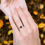 Oxidized Beaded Bali Ring