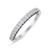 Half Eternity CZ Band