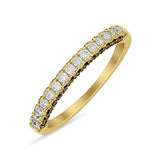 Half Eternity CZ Band