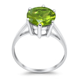 Solitaire Wedding Engagement Ring Round Simulated Cubic Zirconia 925 Sterling Silver