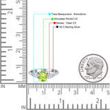 Three Stone Teardrop Pear Art Deco Wedding Engagement Ring 925 Sterling Silver