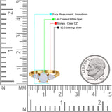 Three Stone Teardrop Pear Art Deco Wedding Engagement Ring 925 Sterling Silver