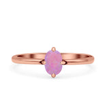 Art Deco Oval Simulated Cubic Zirconia Wedding Engagement Ring Solid 925 Sterling Silver