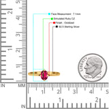 Art Deco Oval Simulated Cubic Zirconia Wedding Engagement Ring Solid 925 Sterling Silver