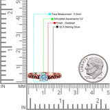 Art Deco Vintage Style Thumb Ring Statement Fashion Oxidized Round Solid 925 Sterling Silver