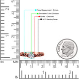 Art Deco Vintage Style Thumb Ring Statement Fashion Oxidized Round Solid 925 Sterling Silver