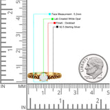 Art Deco Vintage Style Thumb Ring Statement Fashion Oxidized Round Solid 925 Sterling Silver