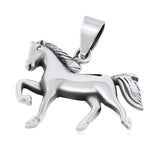 22mm Horse Pendant Charm 925 Sterling Silver