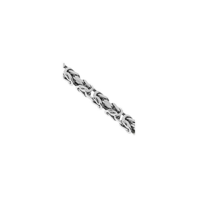 7MM 170 Byzantine Chain .925 Sterling Silver Sizes "8-28" Inches