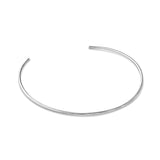 3MM V Shape Collar Choker Chain .925 Sterling Silver No Clasp-5.25