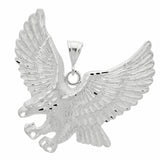 Eagle Pendant DC 925 Sterling Silver 68mm Choose Color