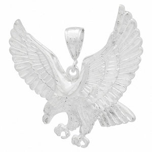 DC Eagle Pendant 925 Sterling Silver 47mm