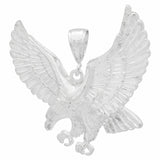 DC Eagle Pendant 925 Sterling Silver 47mm