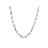 9.2MM Double Link Chain .925 Sterling Silver Length "8-28" Inches