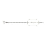 1.5MM 040 Figaro Link Chain .925 Solid Sterling Silver Sizes "7-30"