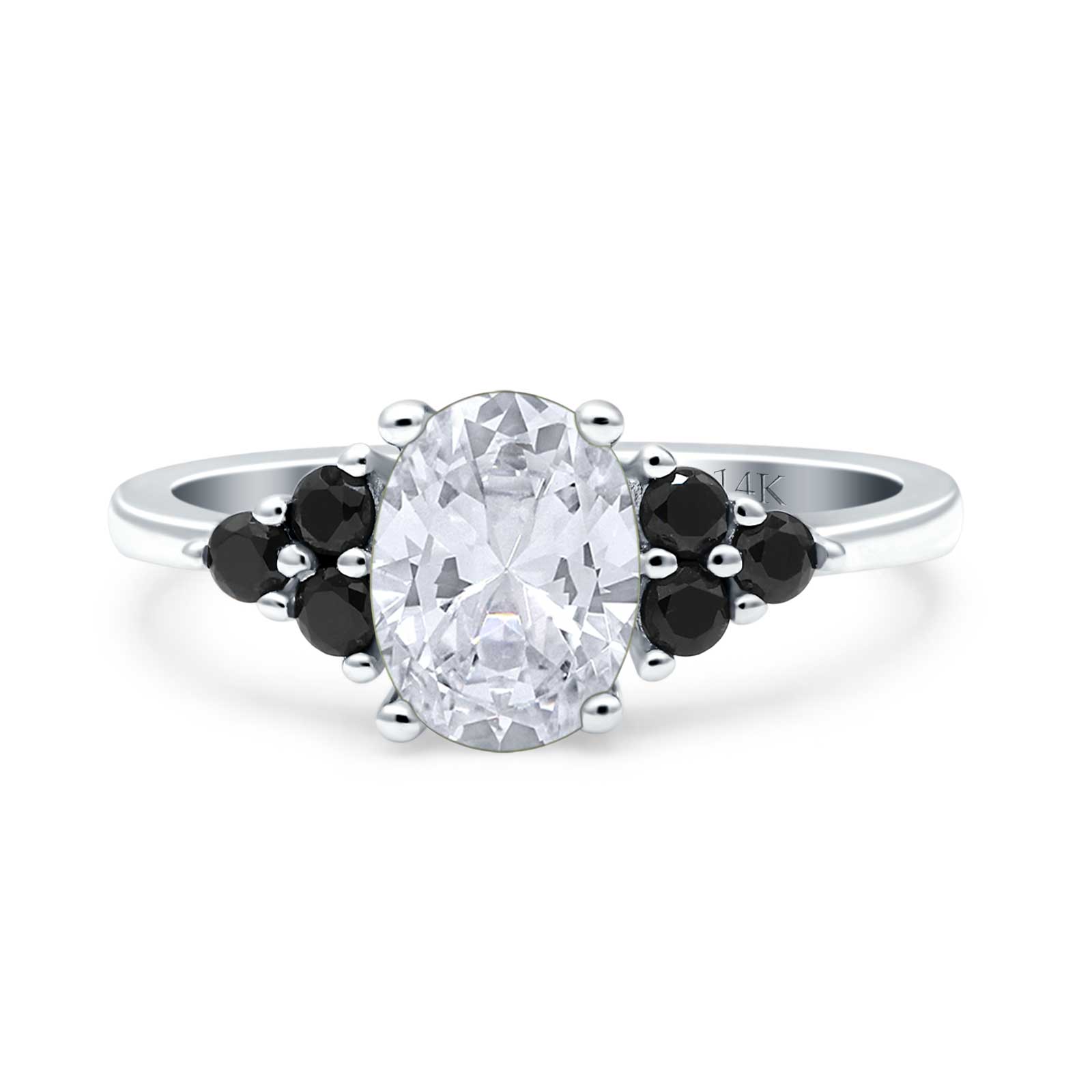 Art deco sales cz engagement rings