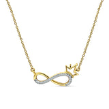 Diamond Infinity Necklace