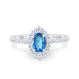 14K Gold 1.53ct Oval G SI Diamond Engagement Ring