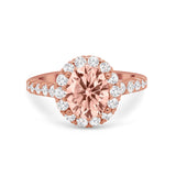 Solitaire Accent Wedding Ring Simulated Cubic Zirconia 925 Sterling Silver