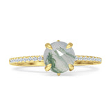 Art Deco Solitaire Ring
