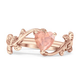 Heart Promise Ring Cubic Zirconia 925 Sterling Silver