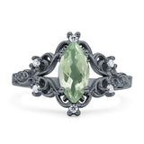 Marquise Filigree Floral Ring
