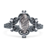 Marquise Filigree Floral Ring