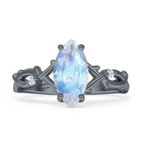 Marquise Split Shank Ring