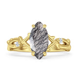 Marquise Split Shank Ring