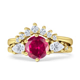 Round Beaded Marquise Vintage Style Cubic Zirconia Engagement Ring 925 Sterling Silver