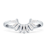 Contour Wedding Band