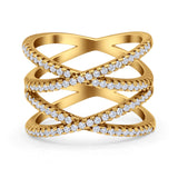 Crisscross Ring