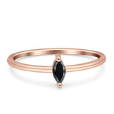 Solitaire Marquise Engagement Ring Cubic Zirconia 925 Sterling Silver