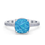 Elegant Hidden Halo Cushion Engagement Ring Cubic Zirconia 925 Sterling Silver