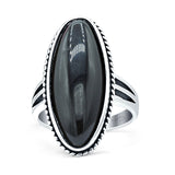 Oval New Design Thumb Ring Statement Fashion Oxidized Solid 925 Sterling Silver