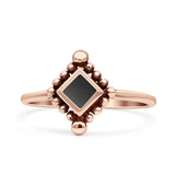 Princess Design Thumb Ring Statement Fashion Oxidized Solid 925 Sterling Silver