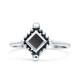 Princess Design Thumb Ring Statement Fashion Oxidized Solid 925 Sterling Silver